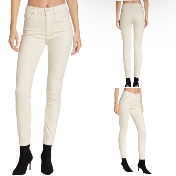 Mother High Waisted Looker Ankle Second Chance Skinny Jeans Size 31